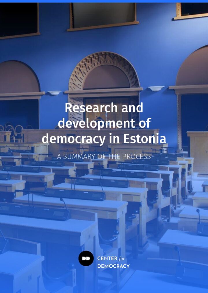 Research and development of democracy in Estonia